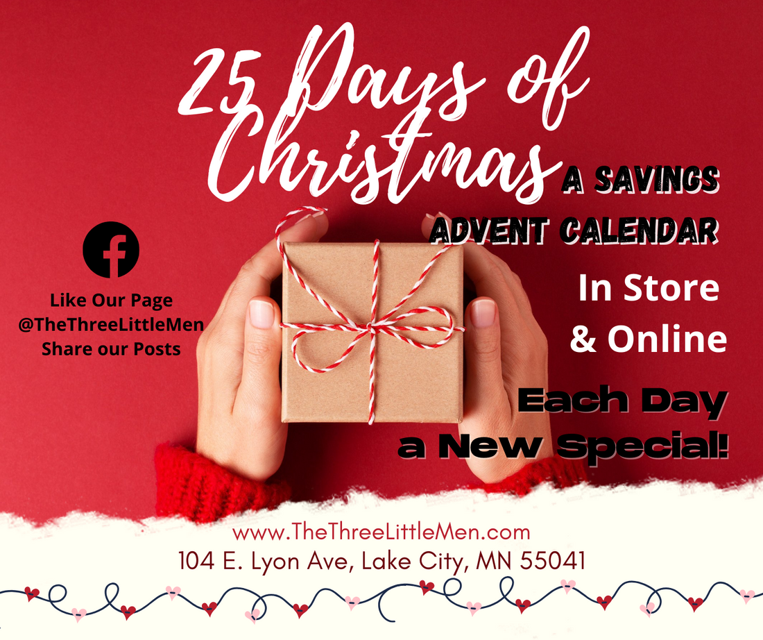 25 Days of Christmas - A Savings Advent Calendar - 25 Days of Deals