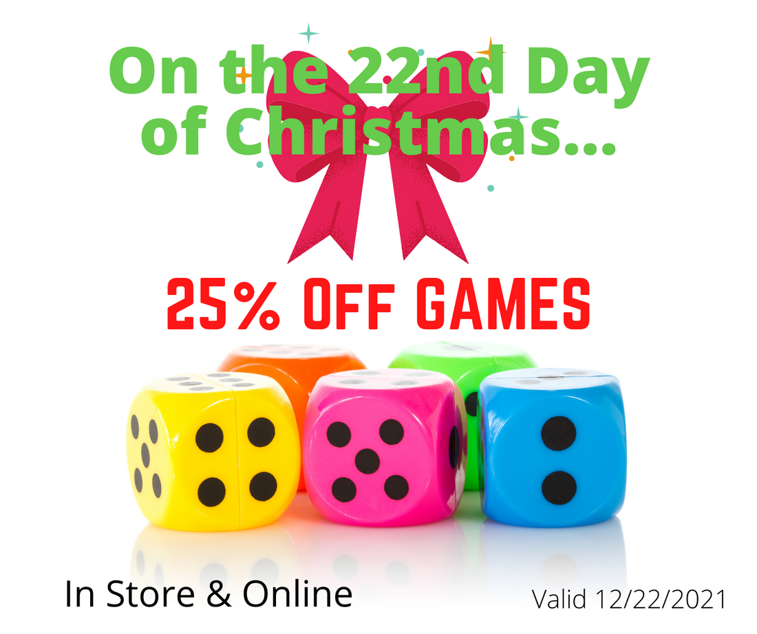 On the 22nd Day of Christmas - Get your Game On