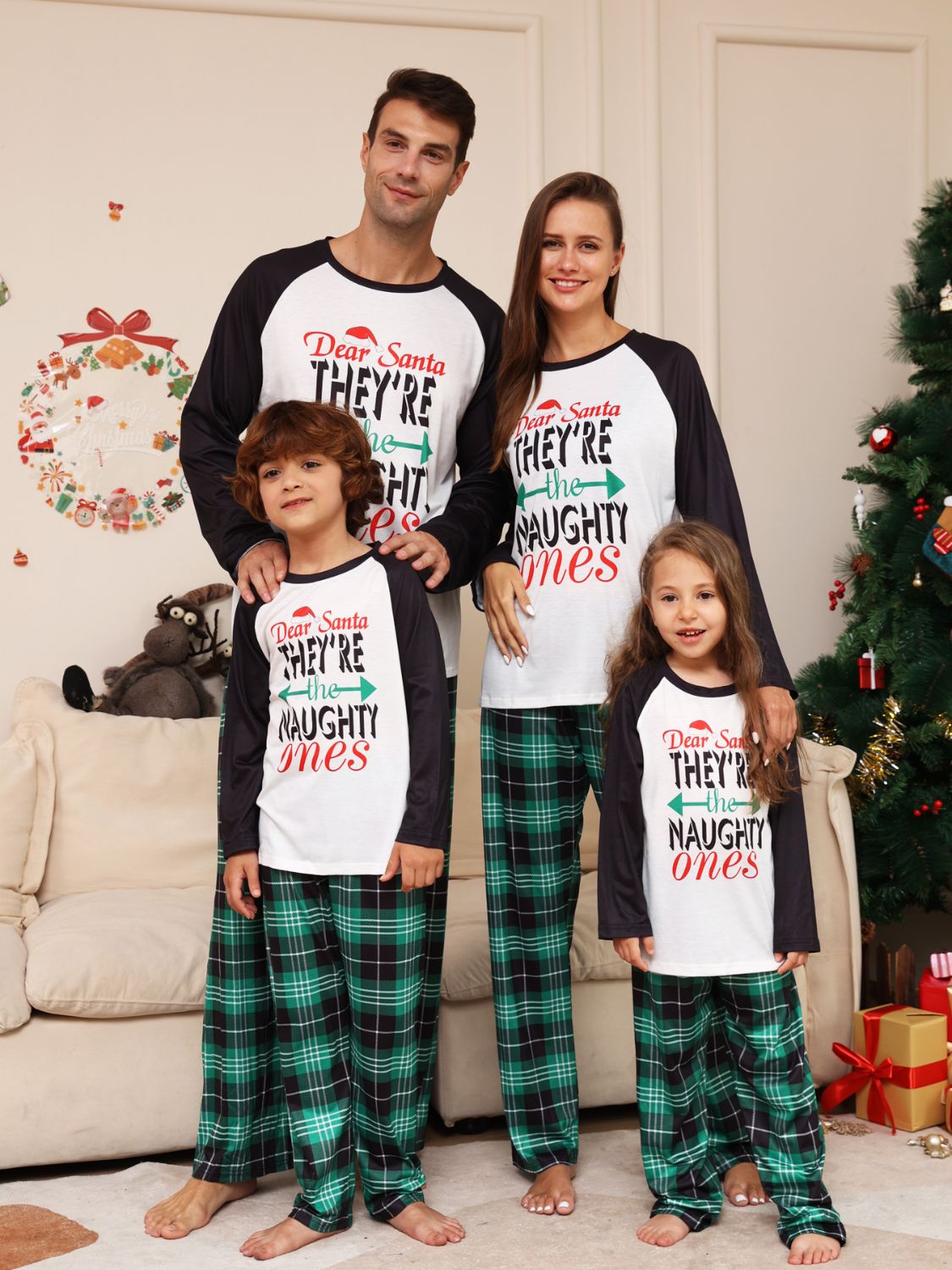 They're the Naughty One - Holiday PJ Set (Men's)