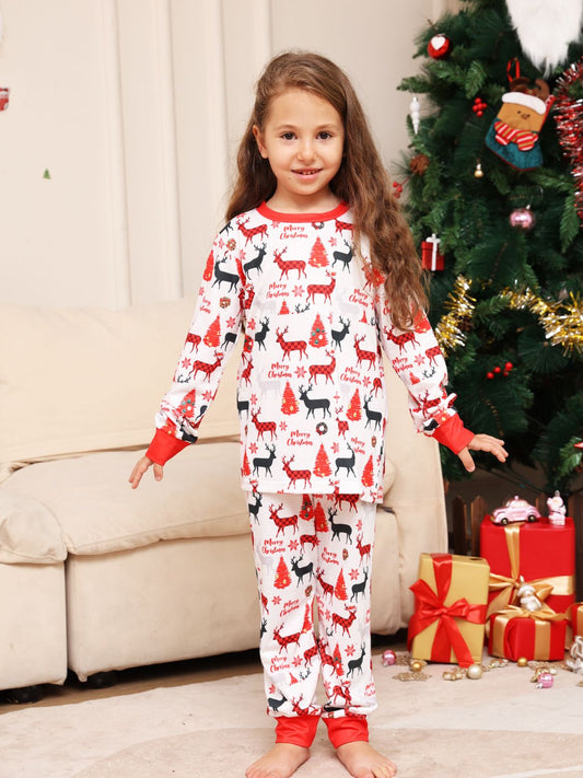 Reindeer Print - Holiday PJ Set (Baby)
