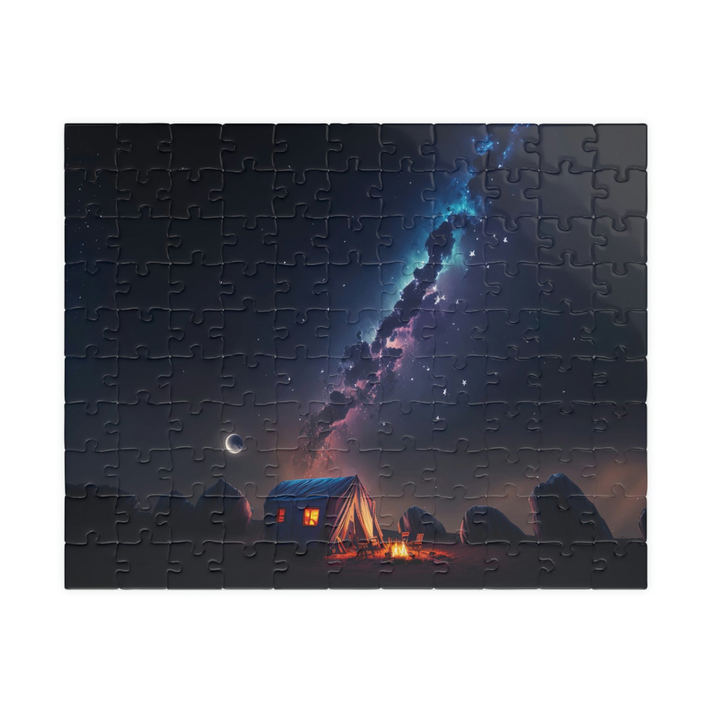 Camping in the Milky Way Puzzle ~ Choose your size ~ (110, 252, 500, 1014-piece)