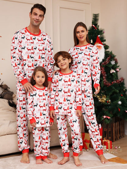 Reindeer Print - Holiday PJ Set (Todder/Youth)
