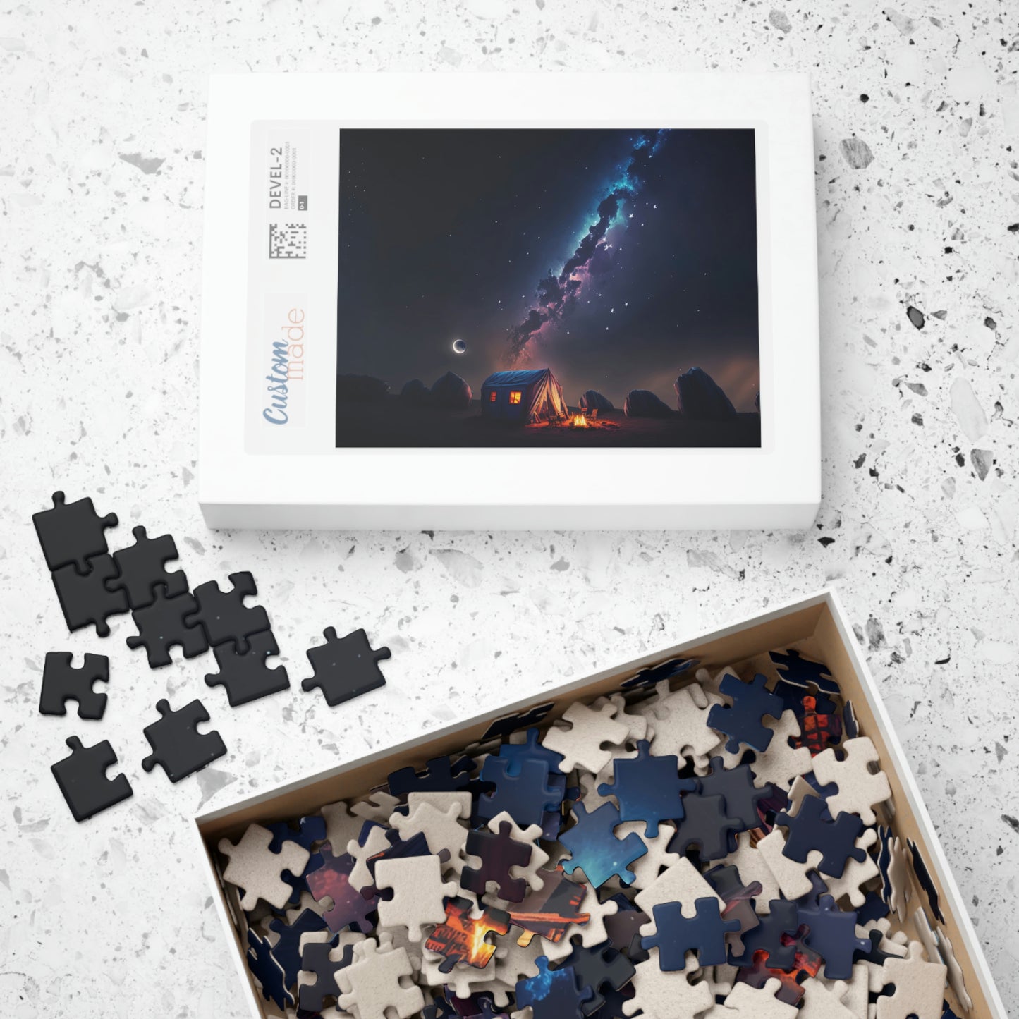 Camping in the Milky Way Puzzle ~ Choose your size ~ (110, 252, 500, 1014-piece)